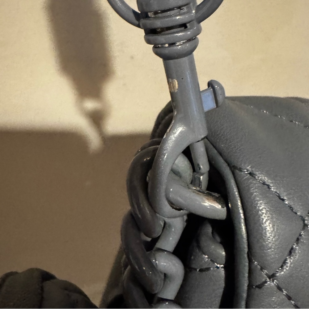 Kurt Geiger London Crossbody Brixton Quilted Mini Drench Shoulder Bag grey - Picture 12 of 12